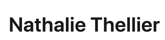 nathalie thellier